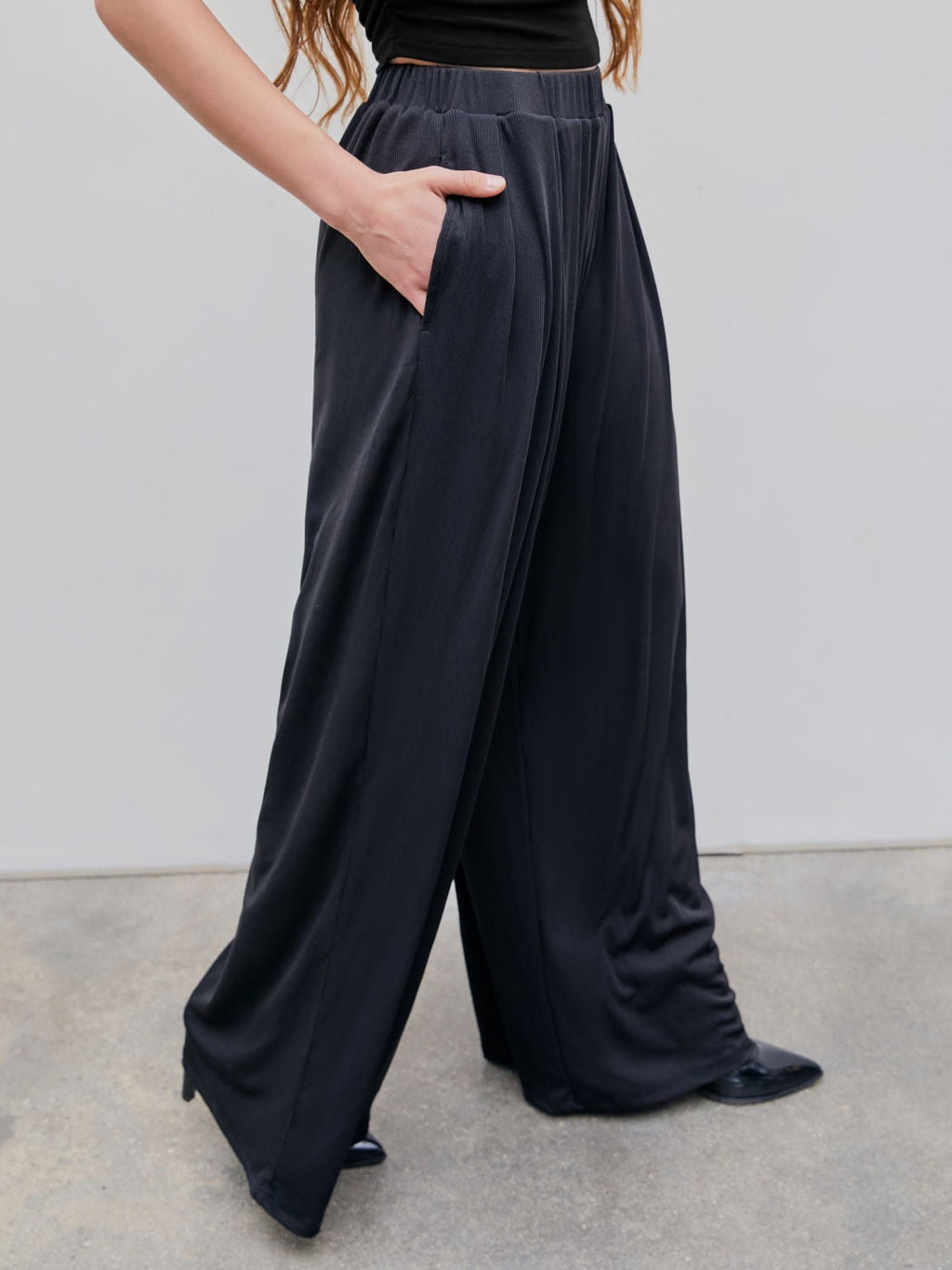 🎉Hot Promotion 50% OFF🛍️High Elastic Casual Stretchy Wide Leg Pants
