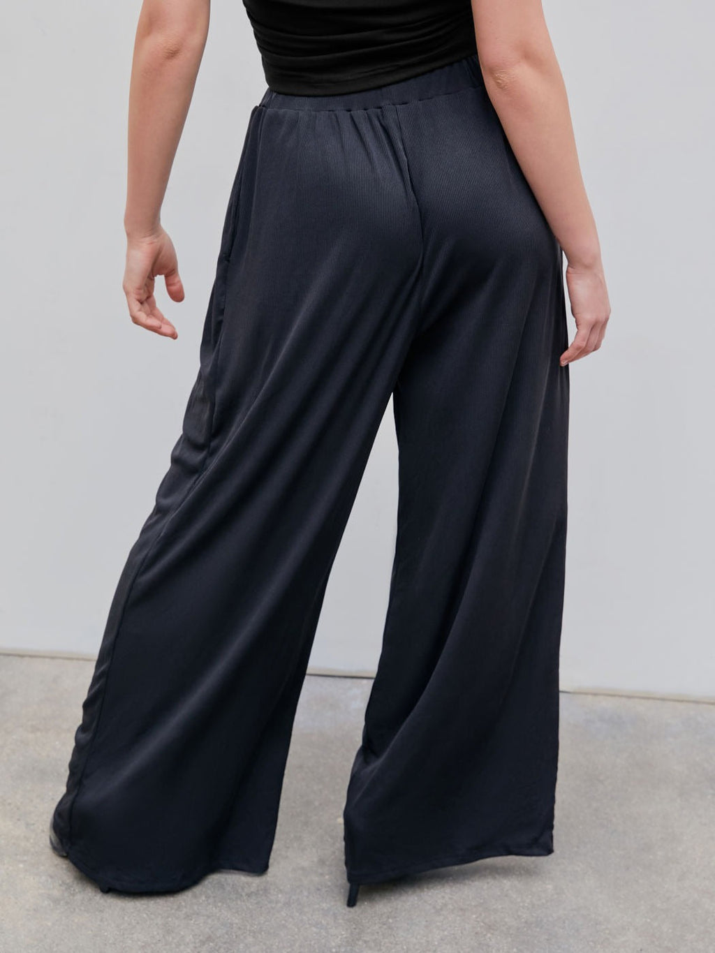 🔥LAST DAY SALE- ONLY £13.99!!⚡80K+ SOLD!💝Women's High Elastic Wide Leg Pants with Pocket